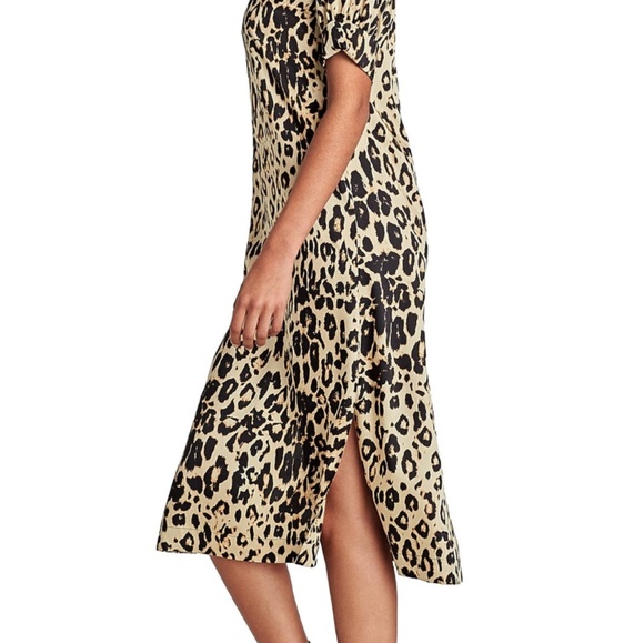 New Zara Woman Leopard Dress - Picture 5 of 8